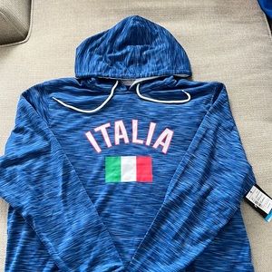 Italia Blue Hoodie